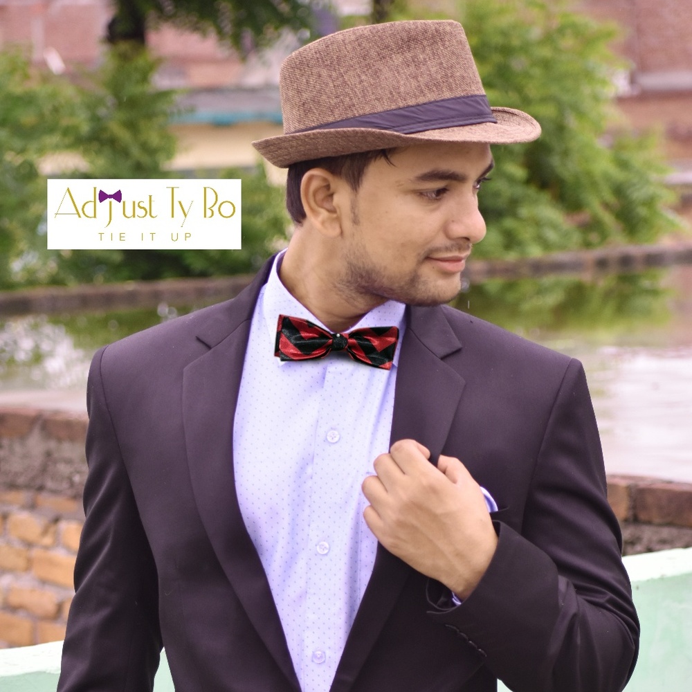 His and Her Handmade Bowties~THE WEBBER~003J